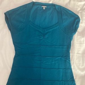 Teal knitted top by Charlotte Russe size M
